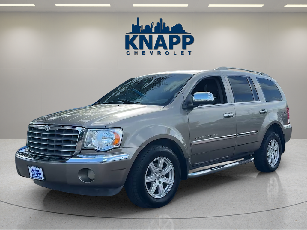 2007 Chrysler Aspen Limited in Light Khaki Metallic — front three-quarter view