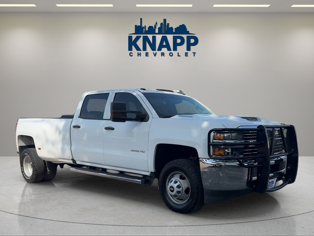 2017 Chevrolet Silverado 3500HD — interior view