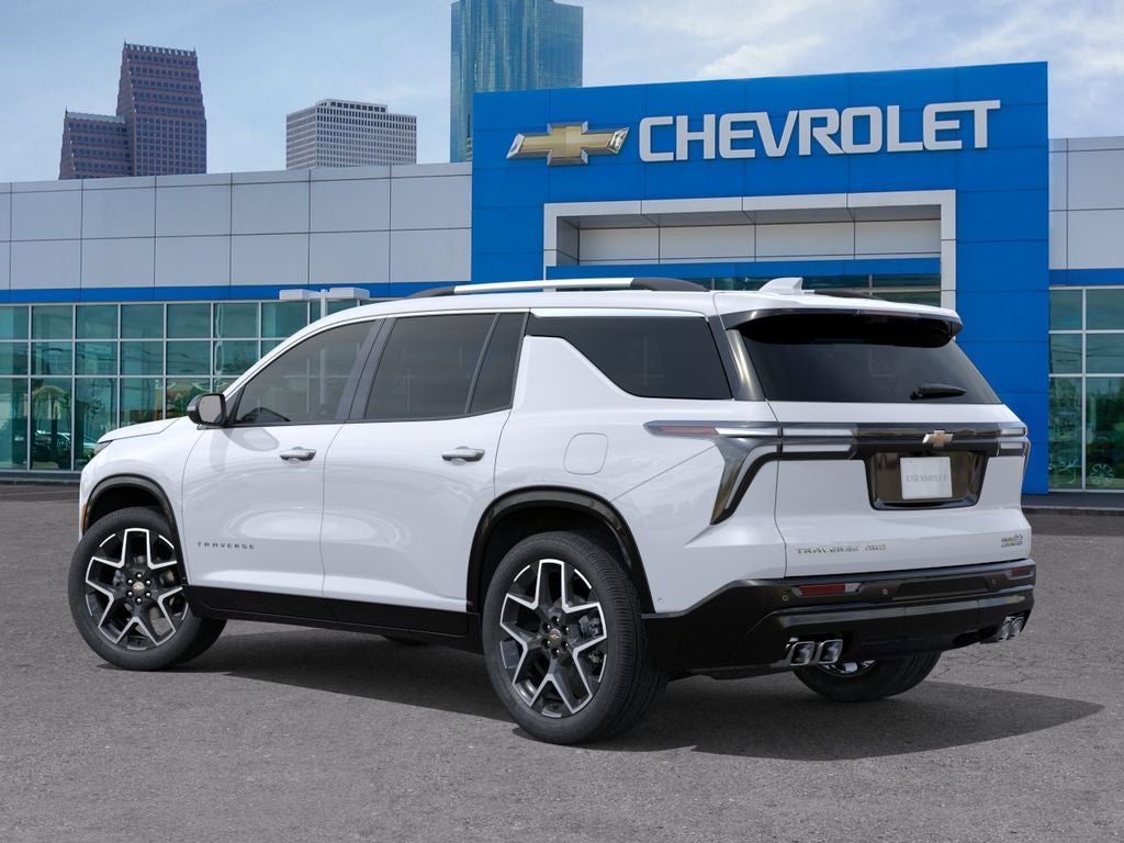 2026 Chevrolet Traverse — rear three-quarter view