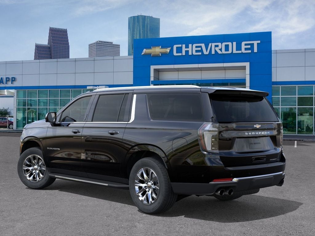 2026 Chevrolet Suburban — rear three-quarter view
