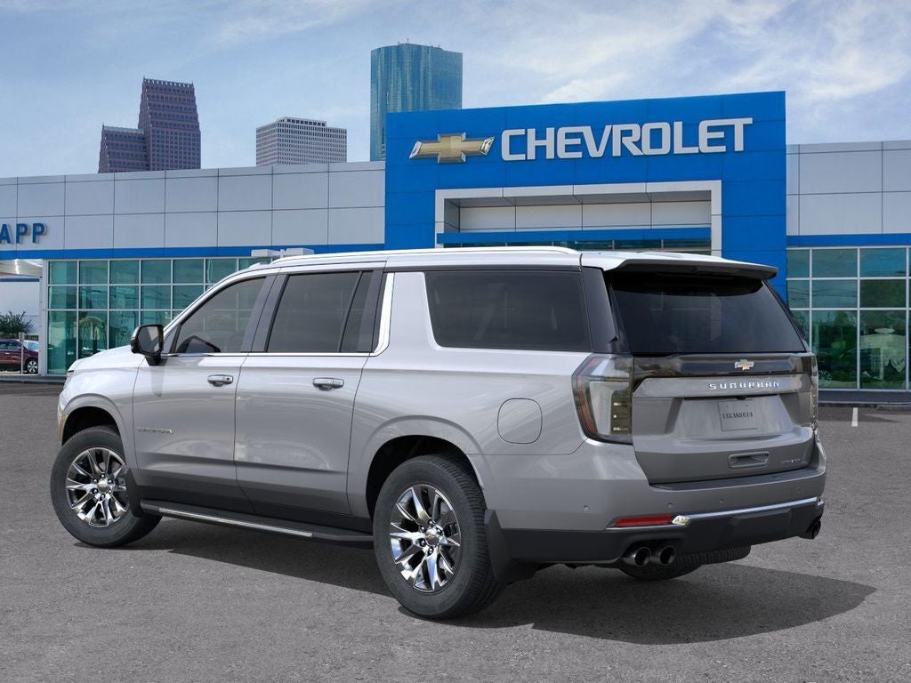 2026 Chevrolet Suburban — rear three-quarter view