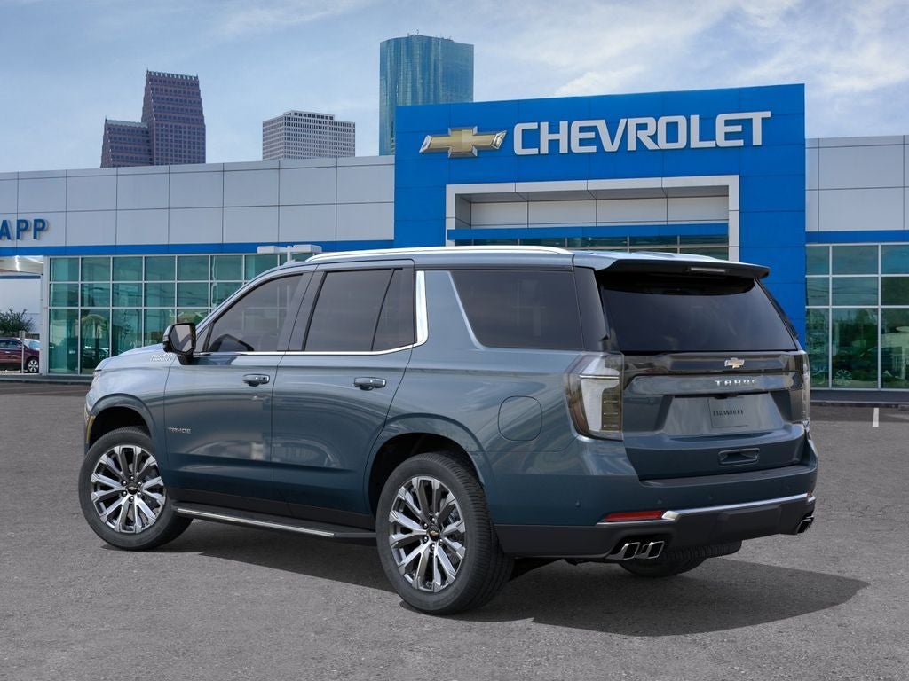 2026 Chevrolet Tahoe — rear three-quarter view
