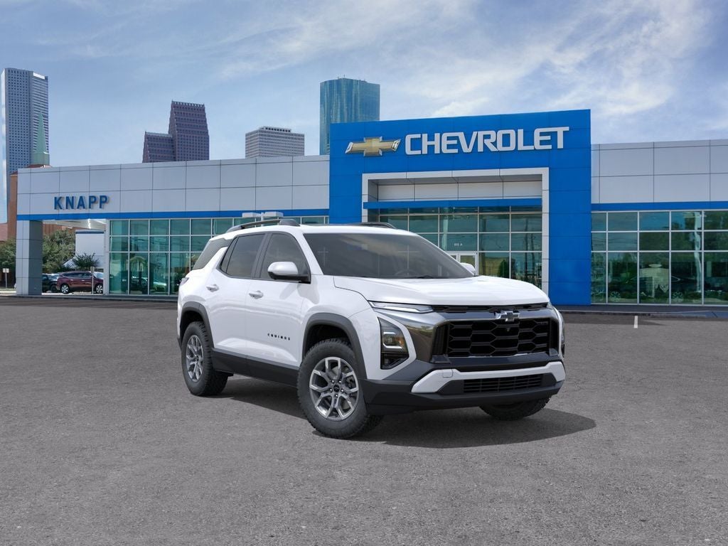2026 Chevrolet Equinox FWD ACTIV in Polar White Tricoat — front three-quarter view