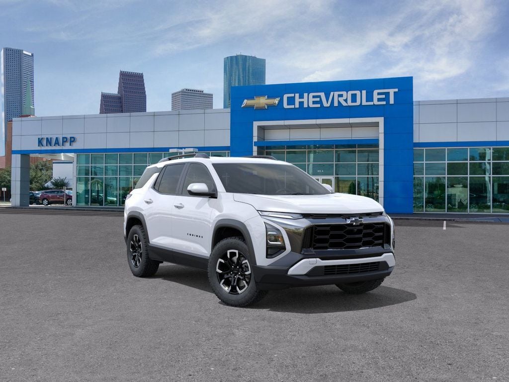 2026 Chevrolet Equinox FWD ACTIV in Polar White Tricoat — front three-quarter view