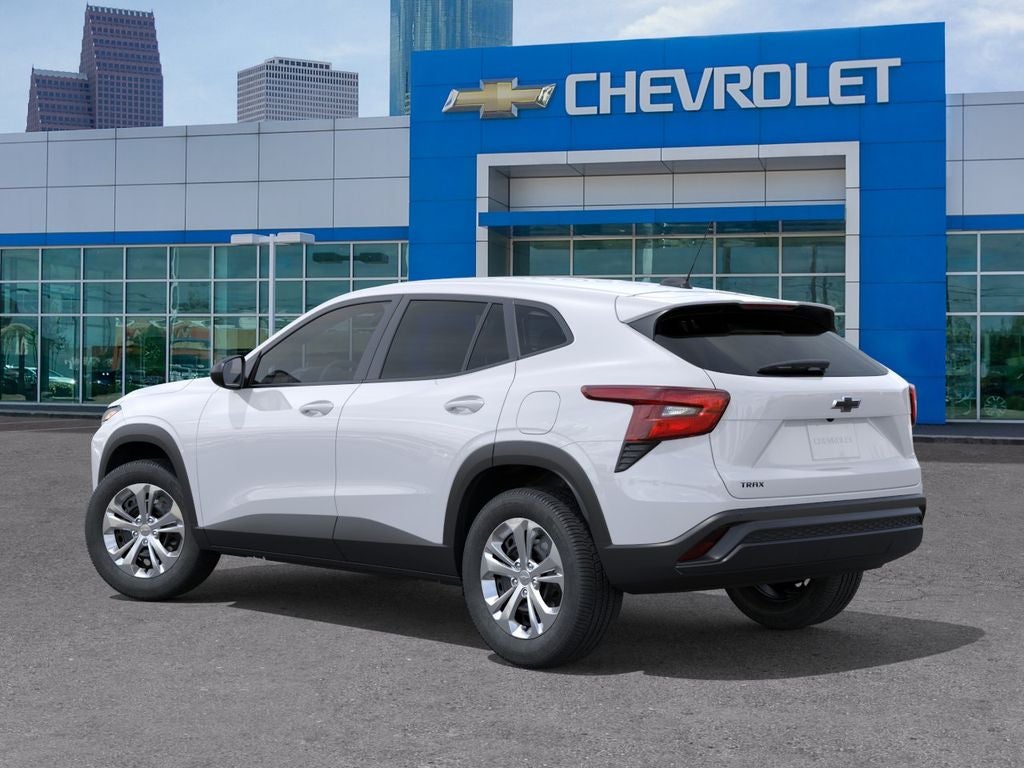 2026 Chevrolet Trax — rear three-quarter view