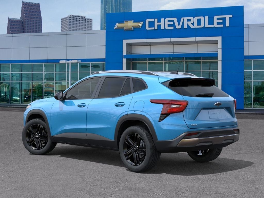 2026 Chevrolet Trax — rear three-quarter view